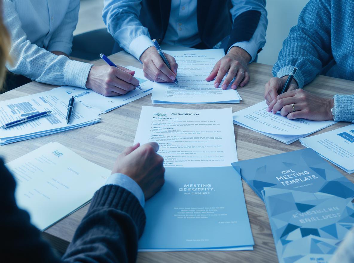 Personnes travaillant ensemble sur des documents.